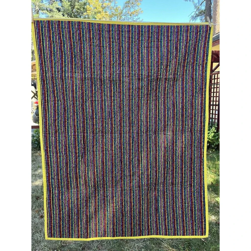 Handmade Children’s Quilt Baby Nursery Crib Blanket Lap Quilt 36” X 46”